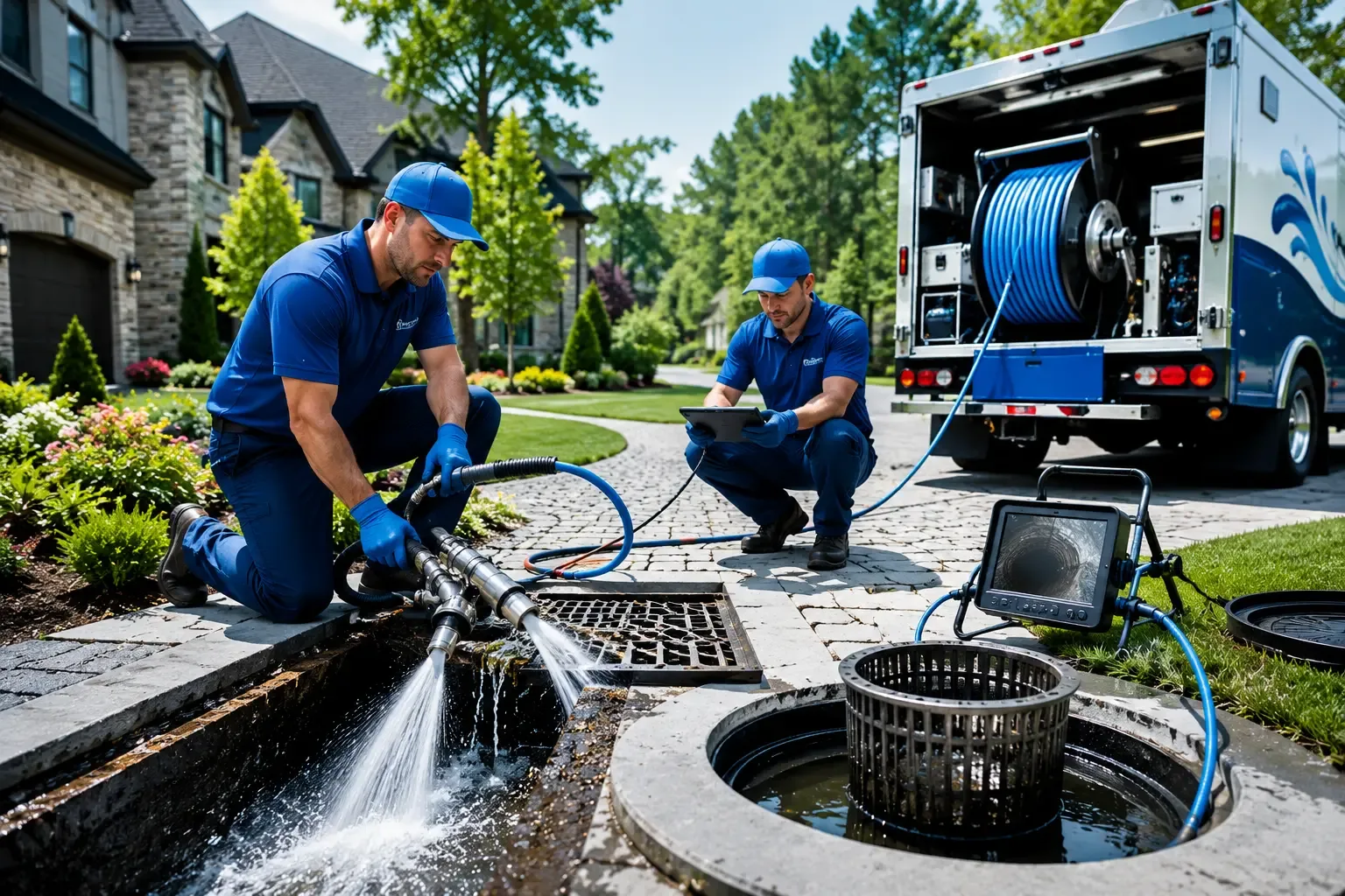 Local outdoor drain cleaning professionals in Deerfield, OH