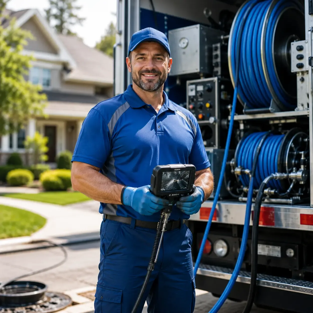 Local outdoor drain cleaning specialists in Deerfield, OH
